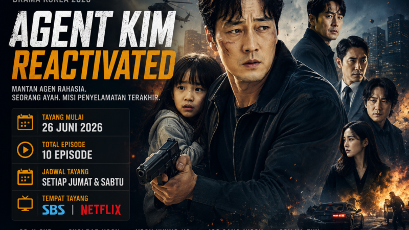Agent Kim Reactivated Sinopsis, Jadwal Tayang, dan Tempat Nonton Resmi