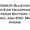 DOQAUS Bluetooth Over-Ear Headphones: 70-Hour Battery, EQ Modes, and ENC Microphone