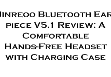 Jinreoo Bluetooth Earpiece V5.1 Review: A Comfortable Hands-Free Headset with Charging Case
